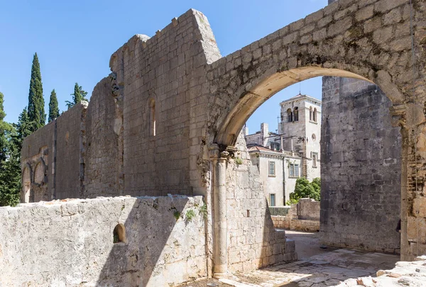 05 mei 2019, Dubrovnik, Kroatië. Locrum Island. — Stockfoto