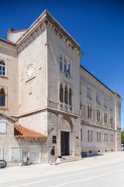 08 Mayıs 2019, Trogir, Hırvatistan. Portal Trogir
