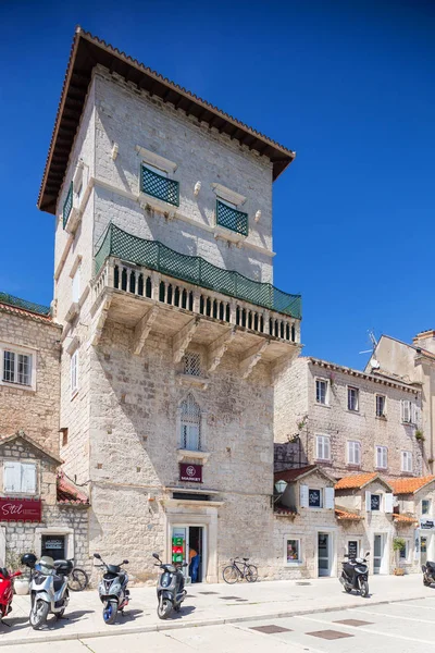 08 mei 2019, Trogir, Kroatië. Sint-Nicolaas klooster — Stockfoto