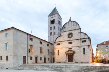 08 MAY 2019. Zadar. Croatia. St. Mary's Church clipart