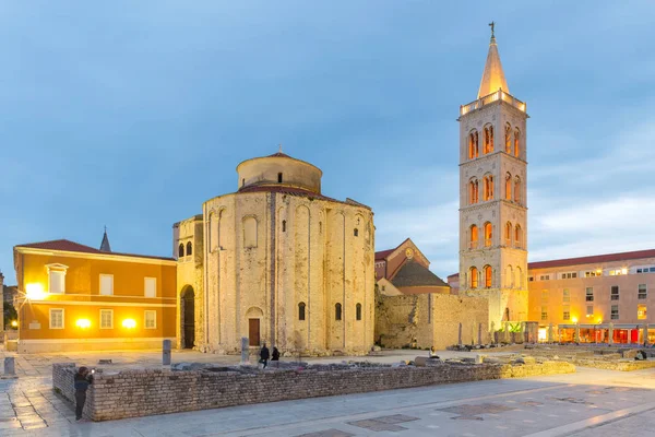 08 mei 2019. Zadar. Kroatië. Kerk van St. Donatus — Stockfoto