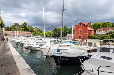 09 Mayıs 2019, Zadar, Hırvatistan. Lucica Fosa, Şehir Limanı