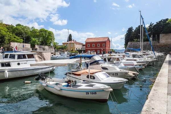 09 MAY 2019, Zadar, Croacia. Lucica Fosa, Puerto de la Ciudad — Foto de Stock