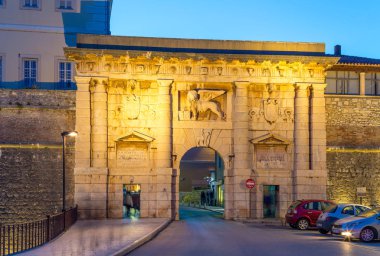 08 Mayıs 2019. Zadar. Hırvatistan. Zadar'a Kara Kapısı