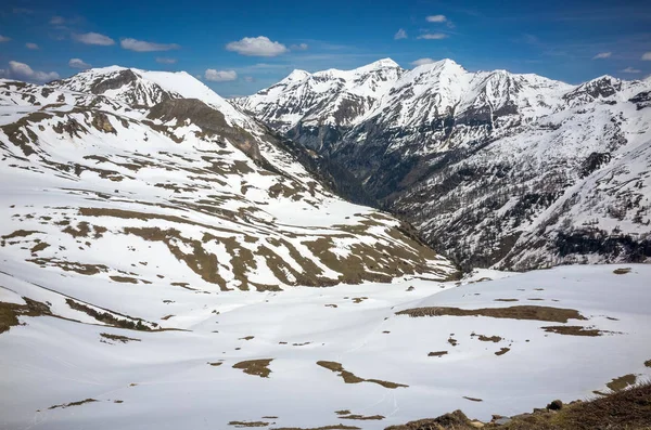 24 MAYO 2019, Grossglockner Hohalpenstrasse, Austria. Vista panorámica — Foto de Stock