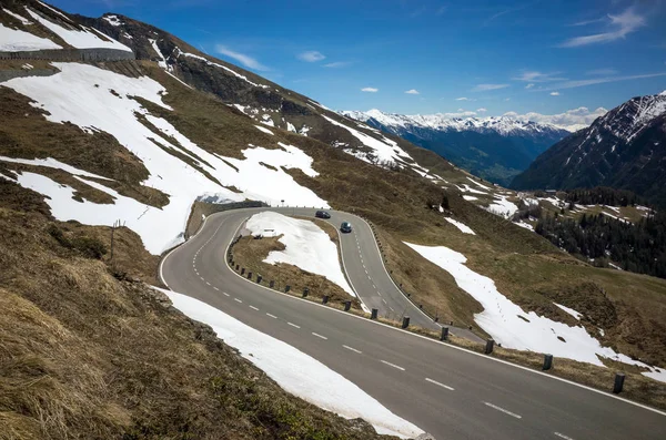 24 MAY 2019, Grossglockner Hohalpenstrasse, Austria. Panoramic view — Stock Photo, Image