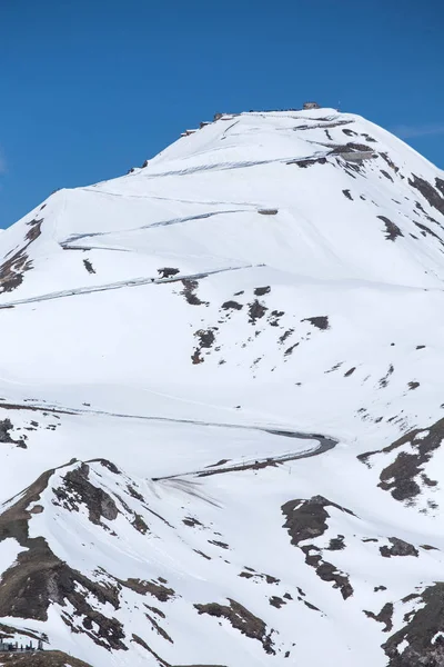 Panoramisch uitzicht over de Grossglockner-pas in Oostenrijk — Stockfoto