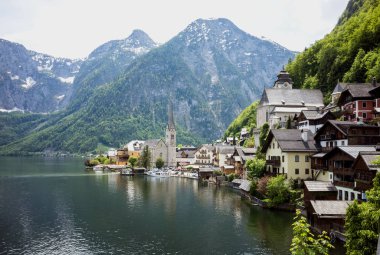 25 Mayıs 2019, Hallstatt, Avusturya. Genel Bakış