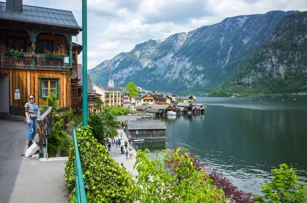 25 May 2019, Hallstatt, Austria. Overview — Stock Photo, Image