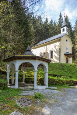 25 Mayıs 2019. Avusturya, Bad Fusch. Kötü Fusch harabeleri