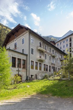 25 Mayıs 2019. Avusturya, Bad Fusch. Kötü Fusch harabeleri