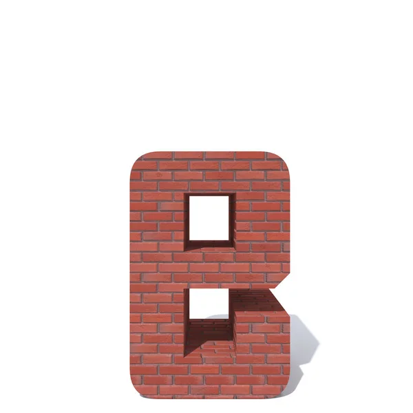 Koncepcyjne Czerwone Ciężkie Szorstki Murarskie Zbudowane Czcionki Lub Typu Cegły — Zdjęcie stockowe