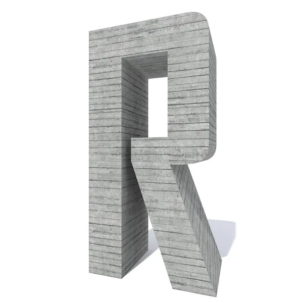 Conceptual Gray Heavy Rough Concrete Constructed Font Type Construction Industry — Stock Photo, Image