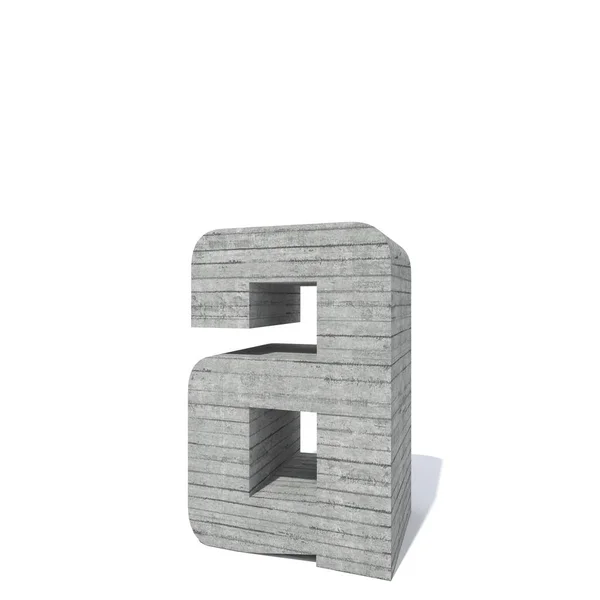 Conceptual Gray Heavy Rough Concrete Constructed Font Type Construction Industry — Stock Photo, Image