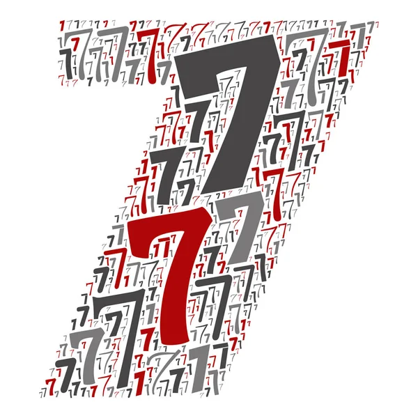 Vektör kavramsal kırmızı, gri ve siyah oynak komik eğitim yazı tipi sayı koleksiyonu veya grubu beyaz arka plan üzerinde izole karakter şekilleri üzerinde yapılmış. Öğe tasarım öğrenme bir modern sanat alfabesi — Stok Vektör
