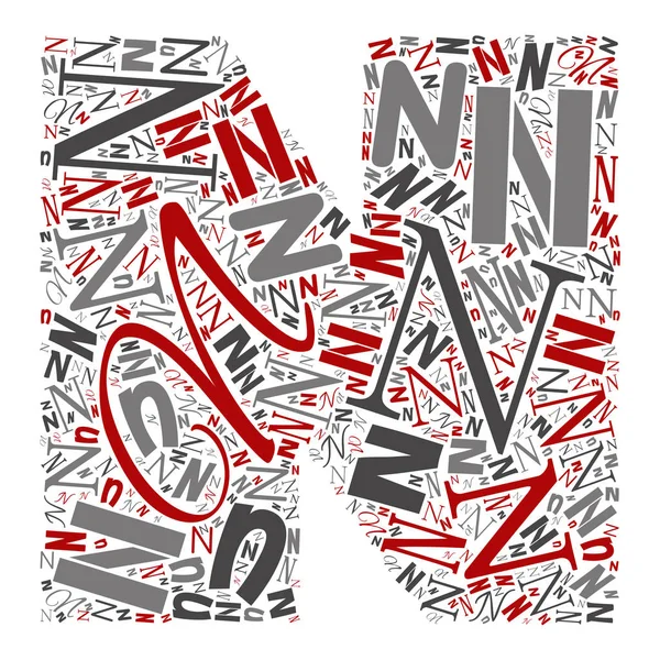 概念の赤 灰色および黒の遊び心のある面白い教育フォント書簡集や白い背景で隔離の文字図形のグループです 学習要素の設計の現代アート アルファベット — ストック写真