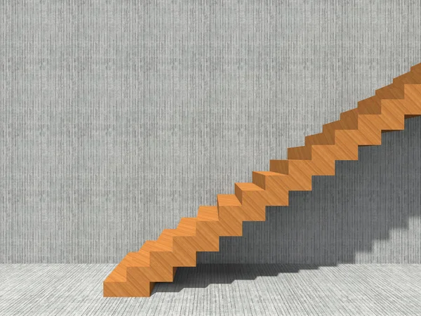 Escalera Conceptual Pared Edificio Fondo Arquitectura Como Metáfora Del Éxito — Foto de Stock