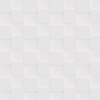 Sorunsuz 3d desen beyaz ve bej geometrik şekiller, yaratıcı arka plan veya ışık ve gölge yapılmış duvar kağıdı yüzey yaptı. Fütüristik dekoratif soyut doku tasarım, basit grafik öğeleri