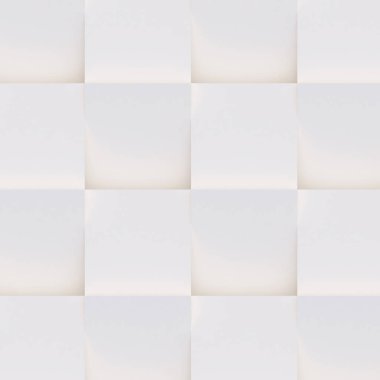 Sorunsuz 3d desen beyaz ve bej geometrik şekiller, yaratıcı arka plan veya ışık ve gölge yapılmış duvar kağıdı yüzey yaptı. Fütüristik dekoratif soyut doku tasarım, basit grafik öğeleri