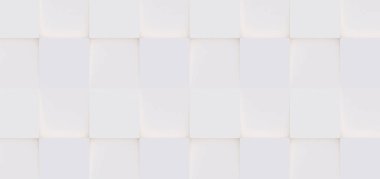 3D model beyaz ve bej geometrik şekillerden oluşan, ışık ve gölge yaratıcı arka plan veya duvar kağıdı düzleme yapılmış. Fütüristik sorunsuz dekoratif soyut doku tasarım