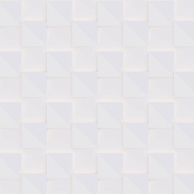 3D model beyaz ve bej geometrik şekillerden oluşan, ışık ve gölge yaratıcı arka plan veya duvar kağıdı düzleme yapılmış. Fütüristik sorunsuz dekoratif soyut doku tasarım, basit grafik öğeleri