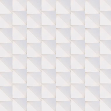 3D model beyaz ve bej geometrik şekillerden oluşan, ışık ve gölge yaratıcı arka plan veya duvar kağıdı düzleme yapılmış. Fütüristik sorunsuz dekoratif soyut doku tasarım, basit grafik öğeleri