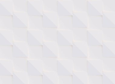 3D model beyaz ve bej geometrik şekillerden oluşan, ışık ve gölge yaratıcı arka plan veya duvar kağıdı düzleme yapılmış. Fütüristik sorunsuz dekoratif soyut doku tasarım, basit grafik öğeleri