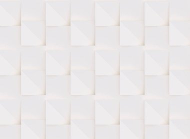 3D model beyaz ve bej geometrik şekillerden oluşan, ışık ve gölge yaratıcı arka plan veya duvar kağıdı düzleme yapılmış. Fütüristik sorunsuz dekoratif soyut doku tasarım, basit grafik öğeleri