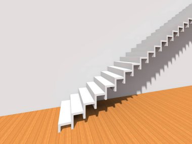 Duvar arka plan bina veya mimari metafor iş başarısı, büyüme, ilerleme veya başarı olarak kavramsal merdiven