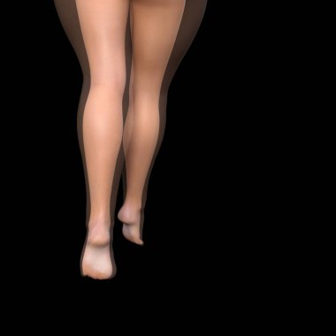 Kavram ya da kavramsal şişman kilolu vs ince zemin üzerine izole kas genç kadın ile diyet uygun