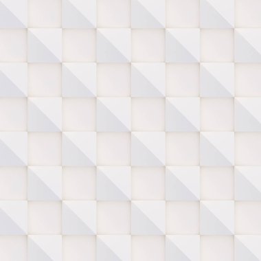 3D model beyaz ve bej geometrik şekillerden oluşan, ışık ve gölge yaratıcı arka plan veya duvar kağıdı düzleme yapılmış. Fütüristik sorunsuz dekoratif soyut doku tasarım, basit grafik öğeleri