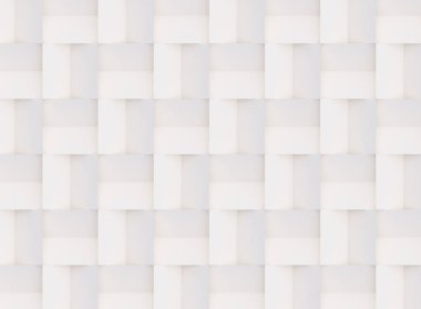 3D model beyaz ve bej geometrik şekillerden oluşan, ışık ve gölge yaratıcı arka plan veya duvar kağıdı düzleme yapılmış. Fütüristik sorunsuz dekoratif soyut doku tasarım, basit grafik öğeleri