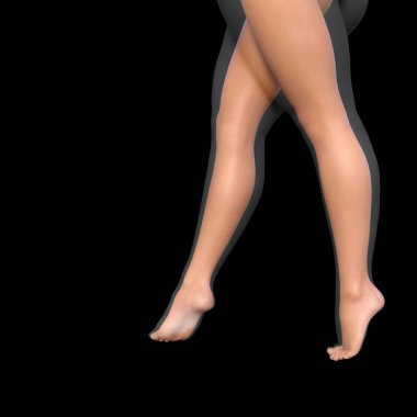 Kavram ya da kavramsal şişman kilolu vs ince zemin üzerine izole kas genç kadın ile diyet uygun