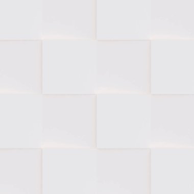 3D model beyaz ve bej geometrik şekillerden oluşan, ışık ve gölge yaratıcı arka plan veya duvar kağıdı düzleme yapılmış. Fütüristik sorunsuz dekoratif soyut doku tasarım, basit grafik öğeleri
