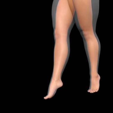 Kavram ya da kavramsal şişman kilolu vs ince zemin üzerine izole kas genç kadın ile diyet uygun