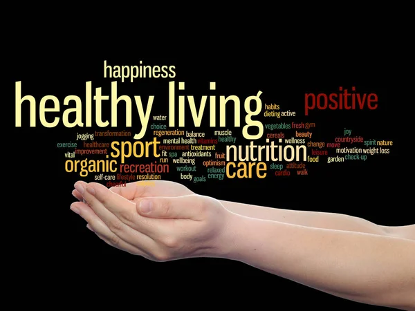 Koncepce Nebo Konceptuální Zdravého Života Pozitivní Výživy Nebo Sportovní Abstraktní — Stock fotografie
