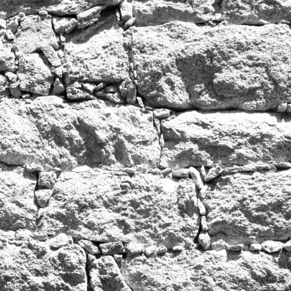 White stone, rock old wall textured background.