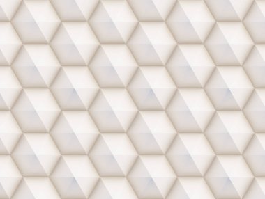 3D model beyaz ve bej geometrik şekillerden oluşan, ışık ve gölge yaratıcı arka plan veya duvar kağıdı düzleme yapılmış. Fütüristik sorunsuz dekoratif soyut doku tasarım, basit grafik öğeleri