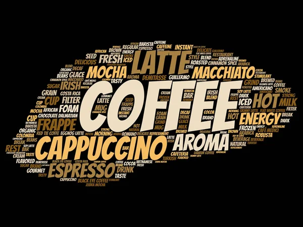 Kavramsal Yaratıcı Sıcak Sabah Talyan Kahve Molası Cappuccino Veya Espresso — Stok fotoğraf