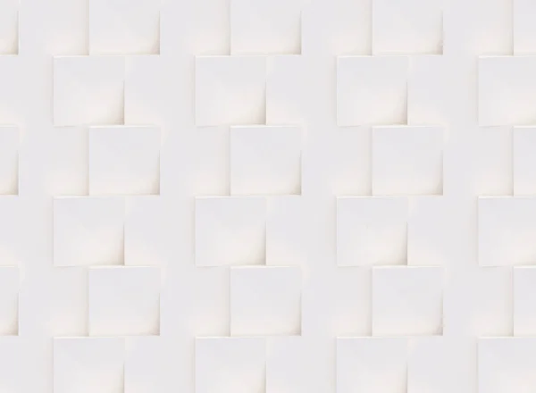 Muster Aus Weißen Und Beigen Geometrischen Formen Kreativer Hintergrund Oder — Stockfoto