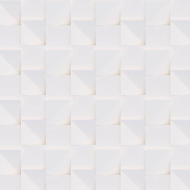 3D model beyaz ve bej geometrik şekillerden oluşan, ışık ve gölge yaratıcı arka plan veya duvar kağıdı düzleme yapılmış. Fütüristik sorunsuz dekoratif soyut doku tasarım, basit grafik öğeleri