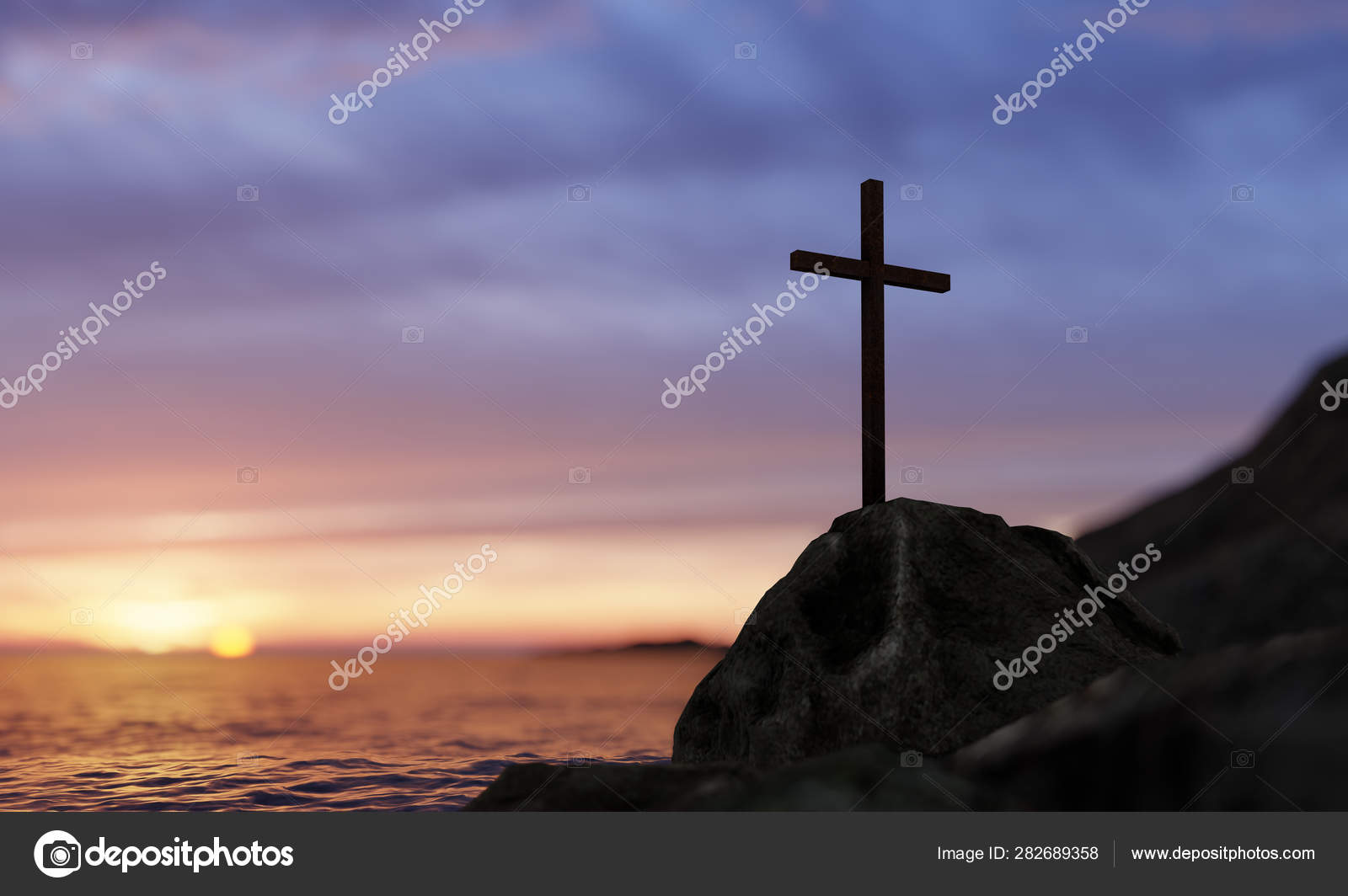 Christian Cross Wallpaper 3d
