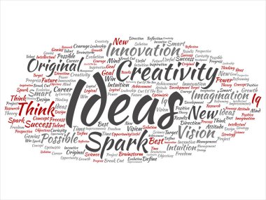 Kelimelerle vektör veya kavramsal bulut