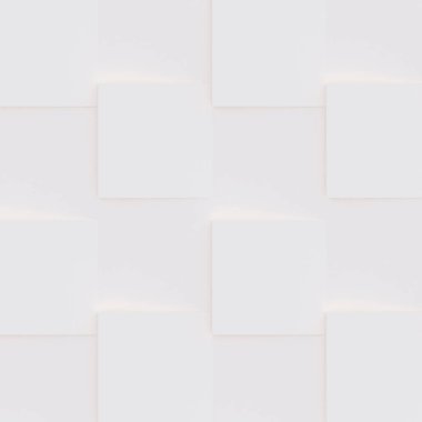3D model beyaz ve bej geometrik şekillerden oluşan, ışık ve gölge yaratıcı arka plan veya duvar kağıdı düzleme yapılmış. Fütüristik sorunsuz dekoratif soyut doku tasarım, basit grafik öğeleri