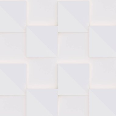 3D model beyaz ve bej geometrik şekillerden oluşan, ışık ve gölge yaratıcı arka plan veya duvar kağıdı düzleme yapılmış. Fütüristik sorunsuz dekoratif soyut doku tasarım, basit grafik öğeleri