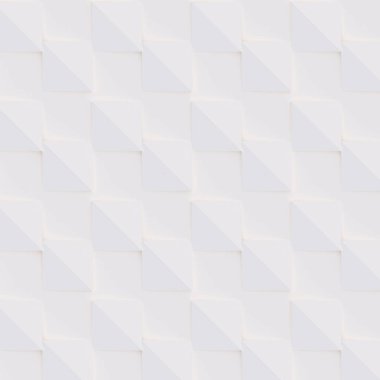 3D model beyaz ve bej geometrik şekillerden oluşan, ışık ve gölge yaratıcı arka plan veya duvar kağıdı düzleme yapılmış. Fütüristik sorunsuz dekoratif soyut doku tasarım, basit grafik öğeleri