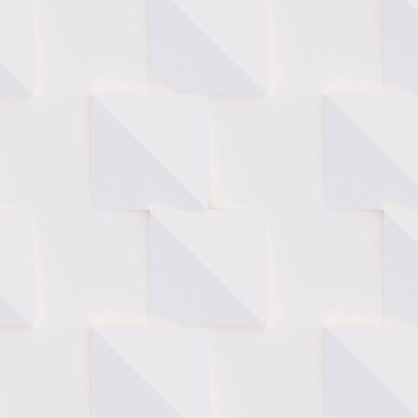 3D model beyaz ve bej geometrik şekillerden oluşan, ışık ve gölge yaratıcı arka plan veya duvar kağıdı düzleme yapılmış. Fütüristik sorunsuz dekoratif soyut doku tasarım, basit grafik öğeleri