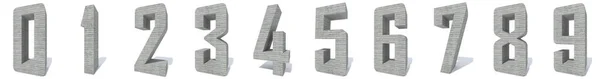 Conceptual Gray Heavy Rough Concrete Constructed Font Type Construction Industry — Stock Photo, Image