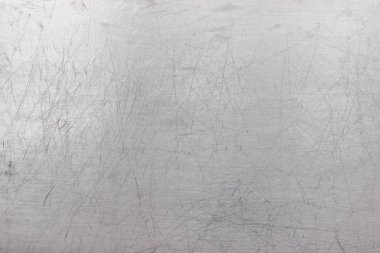 eski metal arka plan, parlak demir doku, yıpranmış fırça veya zımpara kağıdı