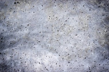 Fırçalanmış metal yüzey, monoton demir arka plan gri doku